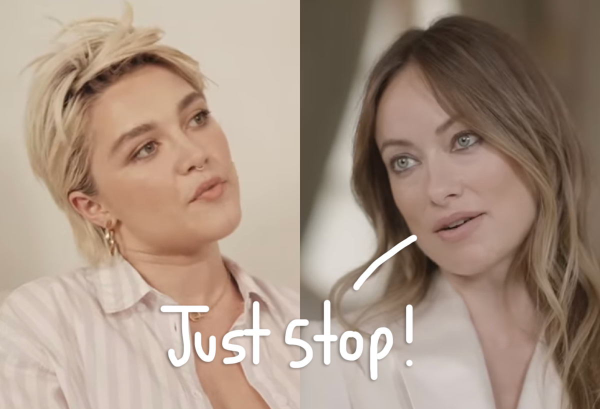 #40 Don’t Worry Darling Crew Members Release Joint Statement Addressing On-Set Drama Rumors Between Florence Pugh & Olivia Wilde!