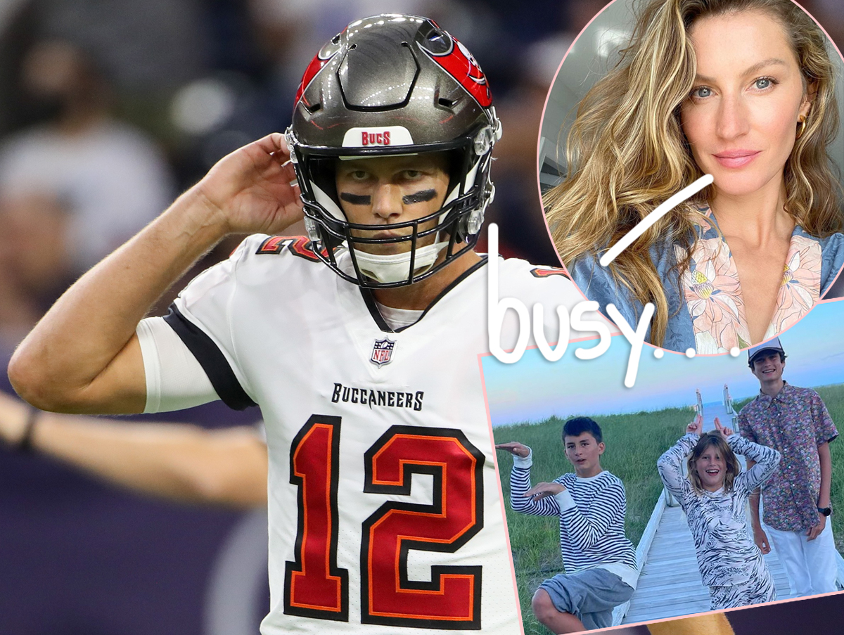#Gisele Bündchen Does Not Attend Tom Brady’s First Home Game With Their Kids Amid Marital Issues!