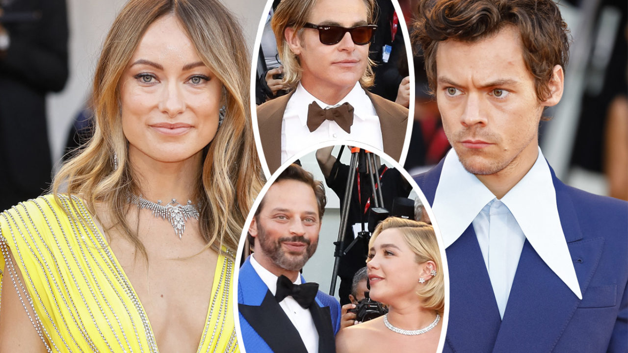 Harry Styles Olivia Wilde Breakup Rumors Venice Premiere Evidence