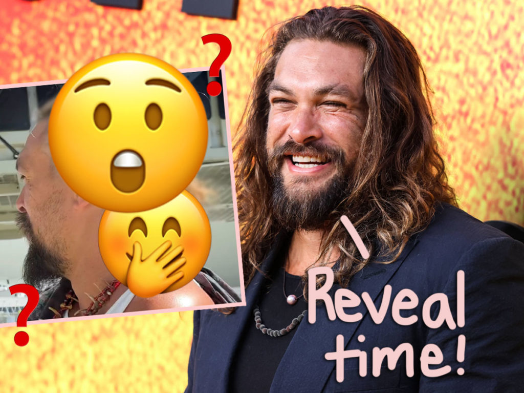 Jason Momoa Unveils Giant Head Tattoo After Shaving Off His Hair