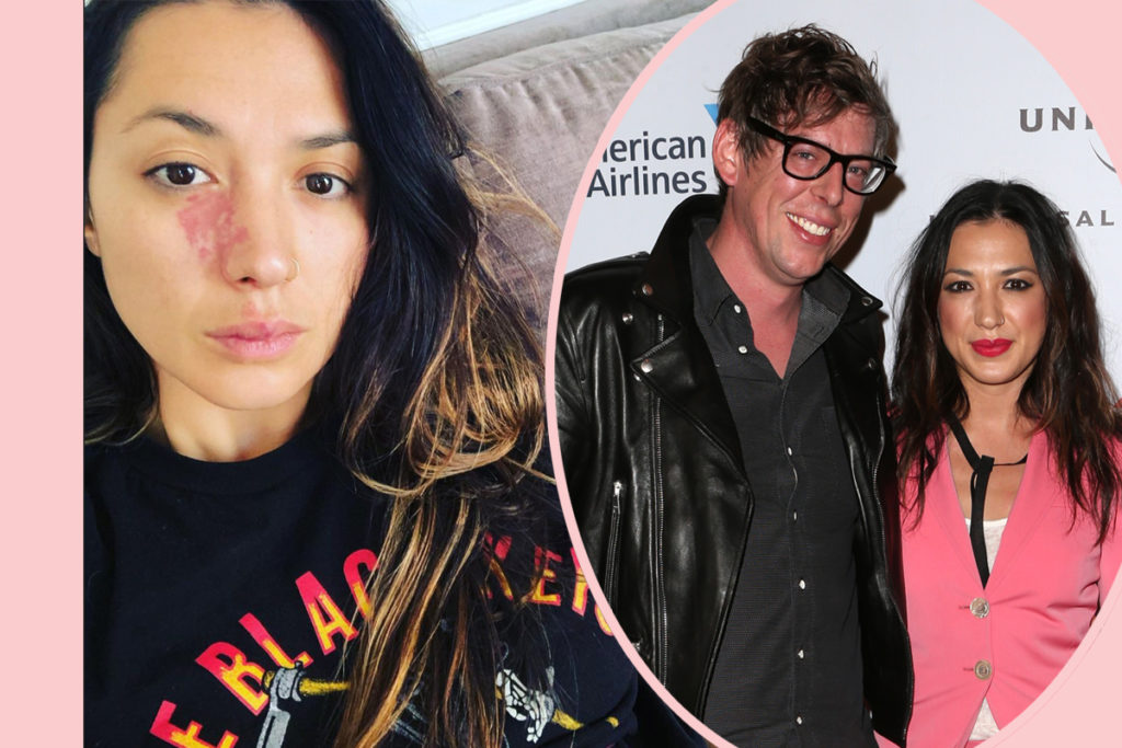 Singer Michelle Branch and Patrick Carney from the Black Keys are