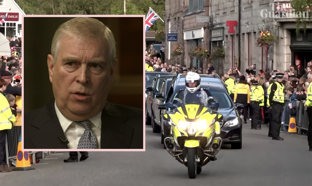 #Protester Attacked & Arrested For Heckling ‘Sick Old Man’ Prince Andrew At Queen Elizabeth’s Funeral Procession!