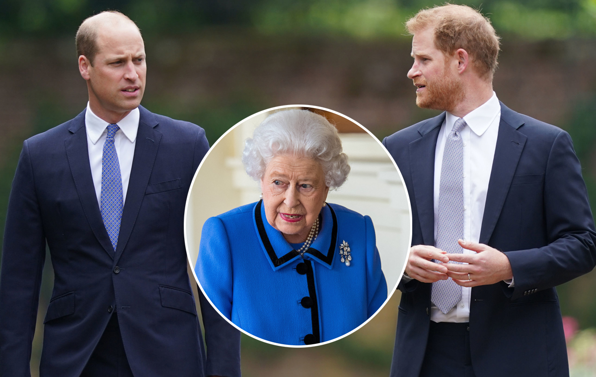 #Inside Prince William & Prince Harry’s Interactions Following The Loss Of Queen Elizabeth