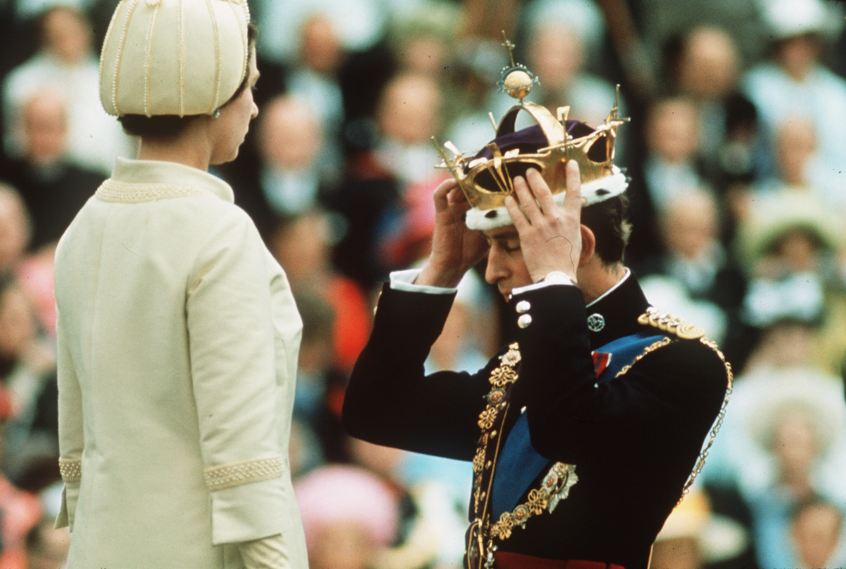 Crowing Prince Charles the Prince of Wales