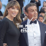 Sylvester Stallone & Jennifer Flavin Are Staying Together Because... Dividing Their Assets Would Be Too Hard?!