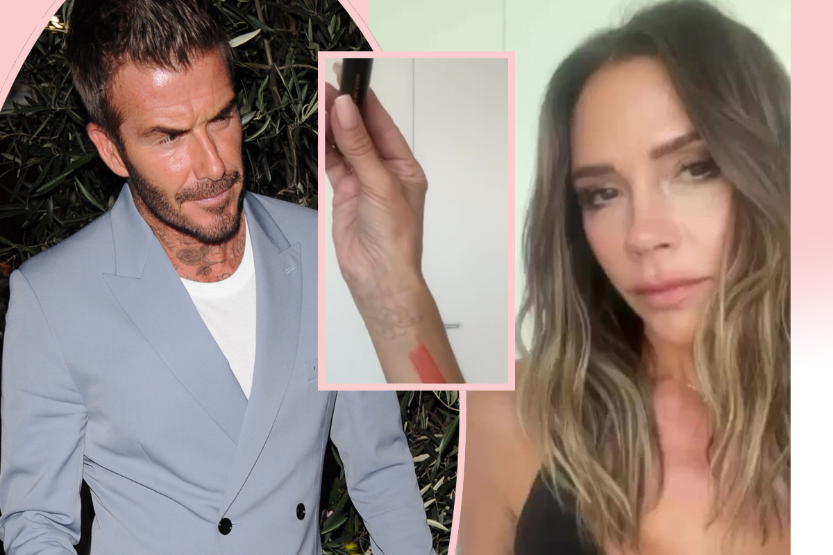 Victoria Beckham Removed Wrist Tattoo Of Husband David's Initials