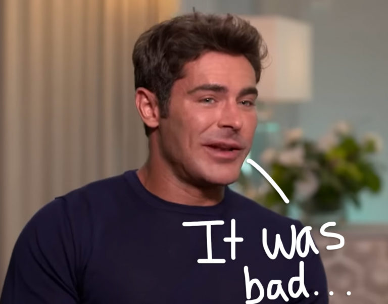 Zac Efron Says He ‘almost Died In The Accident That Shattered His Jaw Perez Hilton