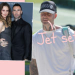 Adam Levine & Behati Prinsloo Spotted Flying To Sin City Together -- With Their Wedding Rings On!