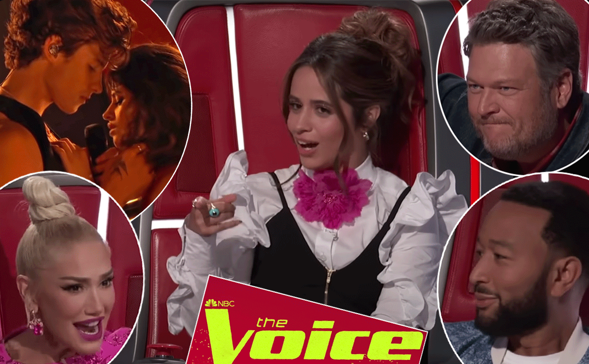 WATCH Camila Cabello Get Ultra Awkward After The Voice Contestant