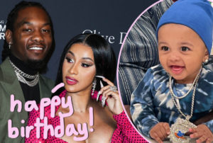 Cardi B & Offset Threw The Most EXTRA Party For Son Wave's First ...