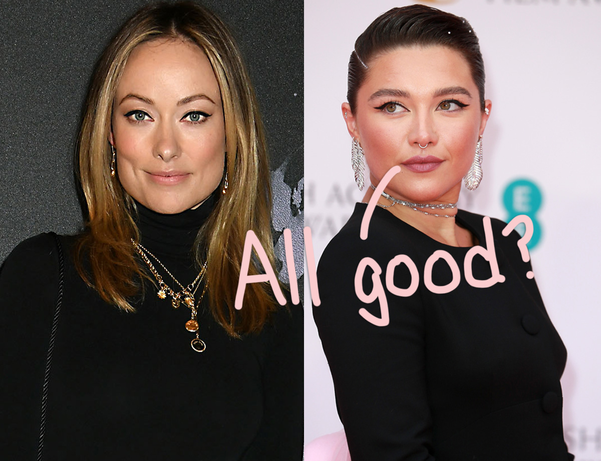 #Olivia Wilde & Florence Pugh Play Nice On The Red Carpet At Don’t Worry Darling Premiere!