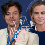 Harry Styles Jokes About Spitting On Chris Pine At Don't Worry Darling Premiere!