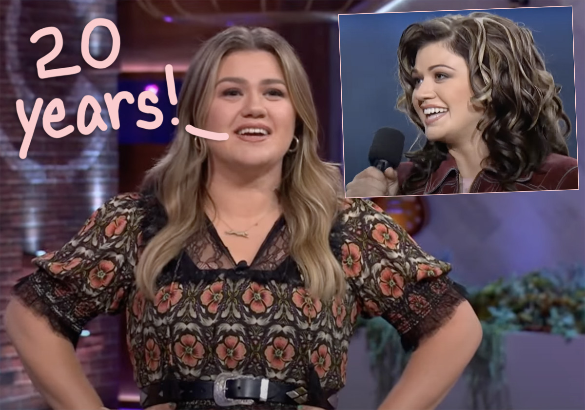 #Kelly Clarkson Remembers 20th Anniversary Of Her American Idol Win & Ascent To Stardom!