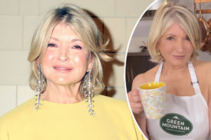 Martha Stewart Strips Down At 81 To Promote Coffee Brand - & DAMN
