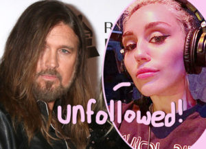 Miley Cyrus UNFOLLOWS Dad Billy Ray On IG, Reportedly After Huge