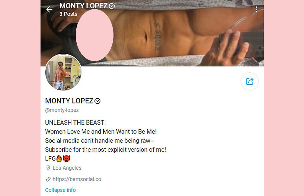 Addison Rae's Dad Monty Lopez Joins OnlyFans With RIDICULOUS Account Reveal  - Or Did He?! - Perez Hilton