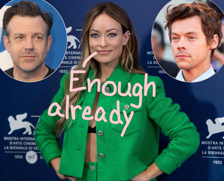 Olivia Wilde Denies She Left Jason Sudeikis For Harry Styles & Calls