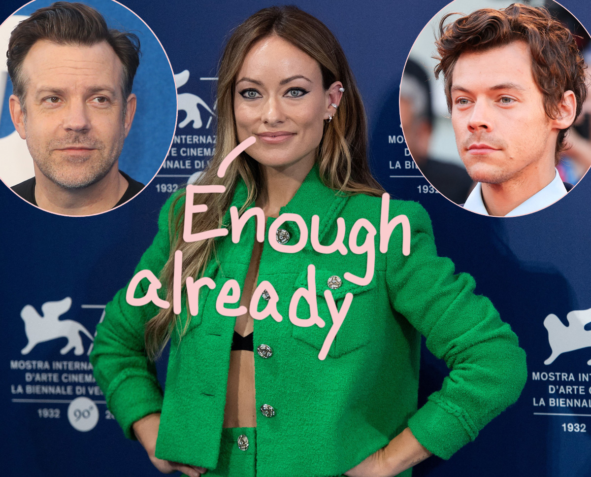 #Olivia Wilde Denies She Left Jason Sudeikis For Harry Styles & Calls Out ‘Horses**t’ Rumors About Her Life & Career!