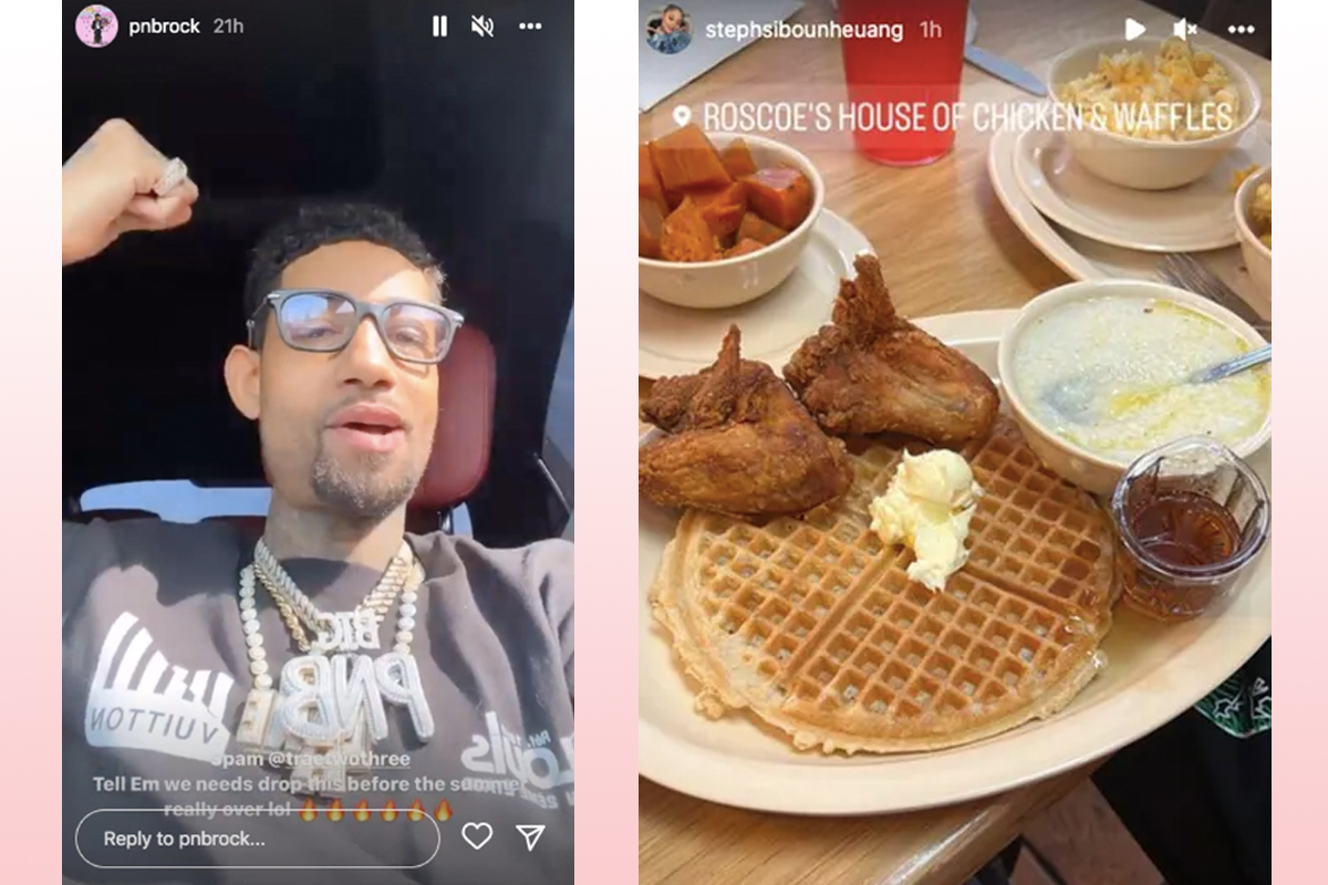 PnB Rock's Girlfriend Uploads Location-Tagged Photo