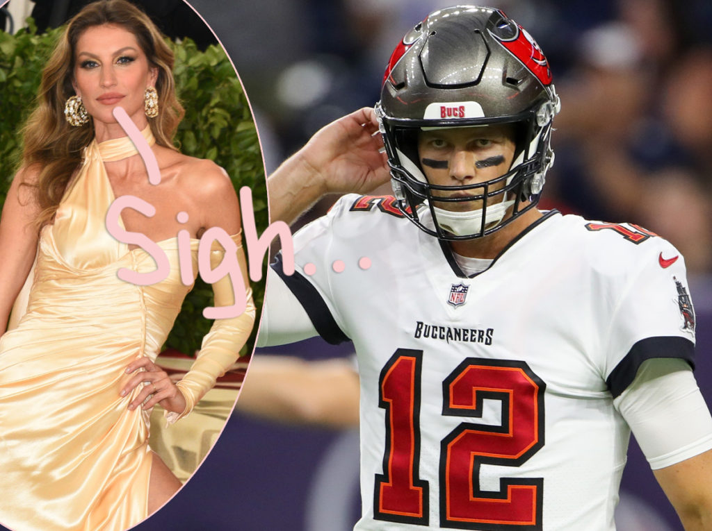 Tom Brady's Un-Retirement 'Put A Strain' On Gisele Bündchen - And She's  Still NOT Happy About It! - Perez Hilton