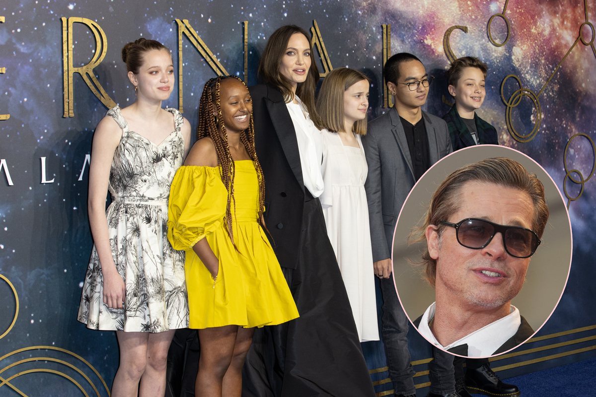 Angelina Jolie y Brad Pitt, los hijos más famosos