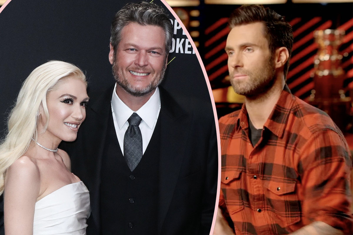#Gwen Stefani Wants Hubby Blake Shelton To Cut Ties With TV Bestie Adam Levine Over Cheating Scandal: SOURCE