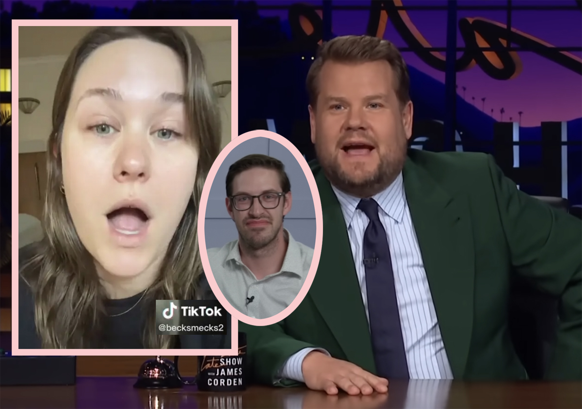 #Try Guy’s Wife Says She Saw James Corden Screaming At Busboy In ANOTHER Restaurant!