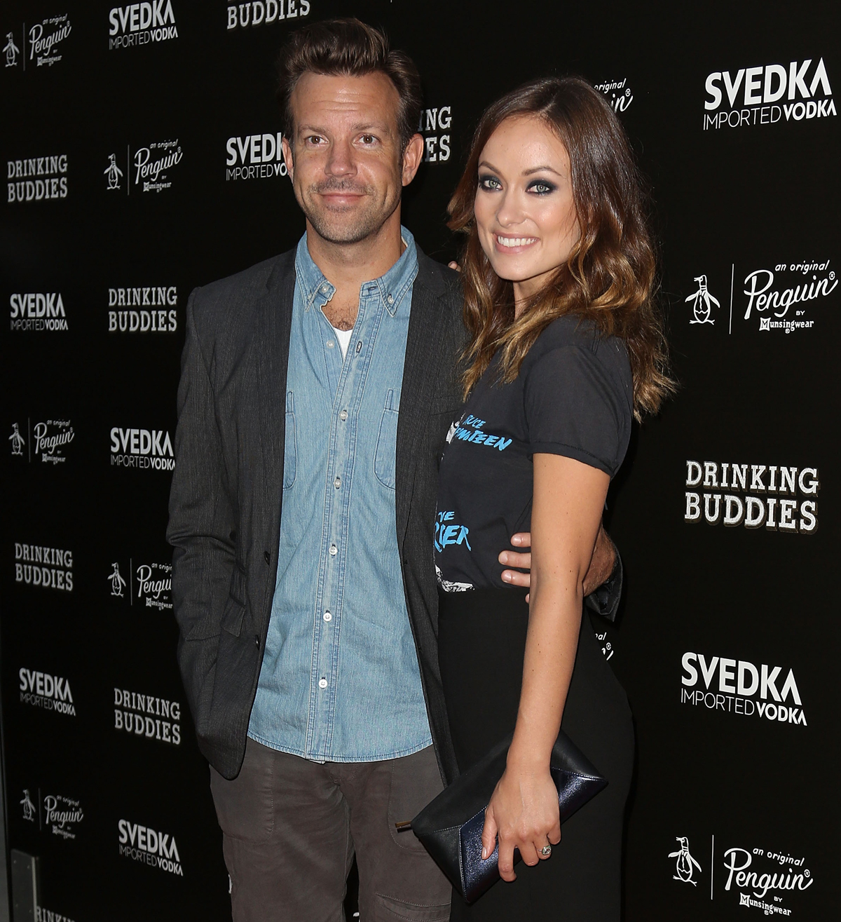 Jason Sudeikis and Olivia Wilde in 2013