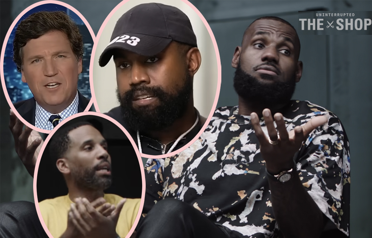 #Kanye West Episode Of LeBron James’ The Shop Will NOT Air — Because He Used ‘Hate Speech’ AGAIN!