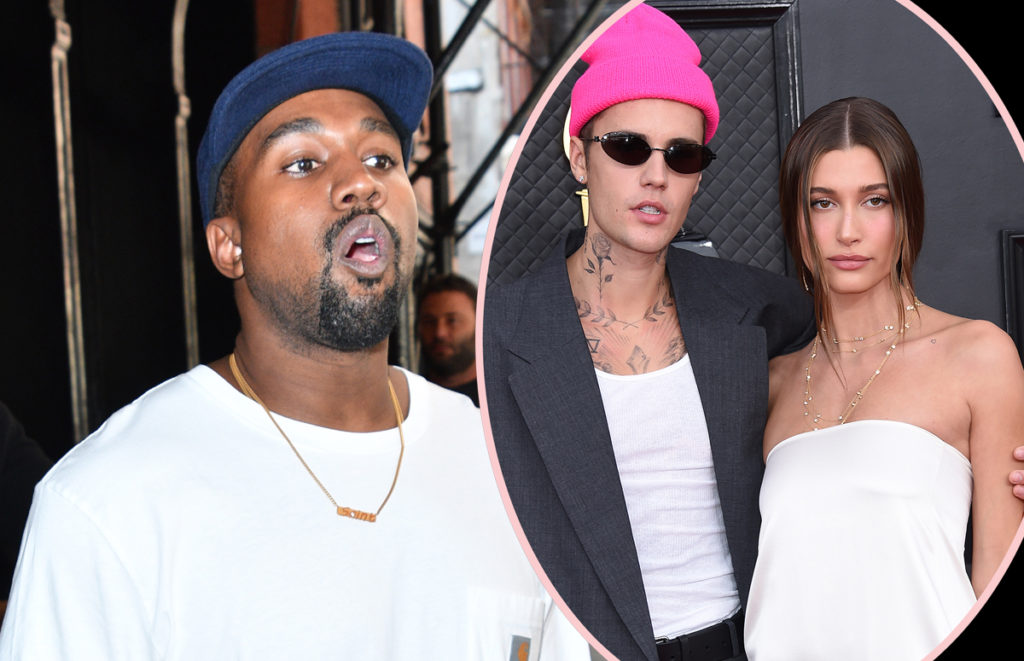 Kanye West attacks Hailey Bieber mentions Justin