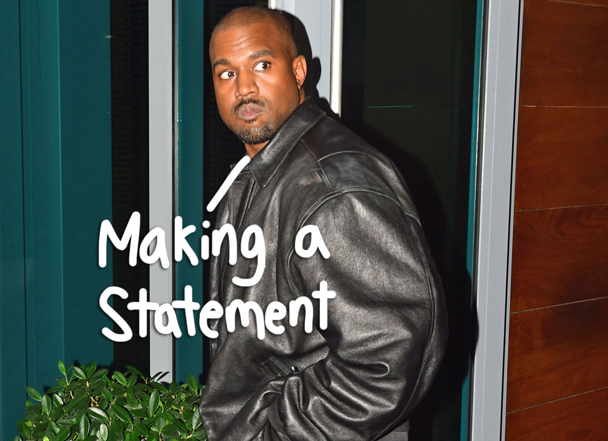 #Uhhh, Kanye West Wore A ‘White Lives Matter’ Shirt At His Surprise Paris Fashion Week Show…