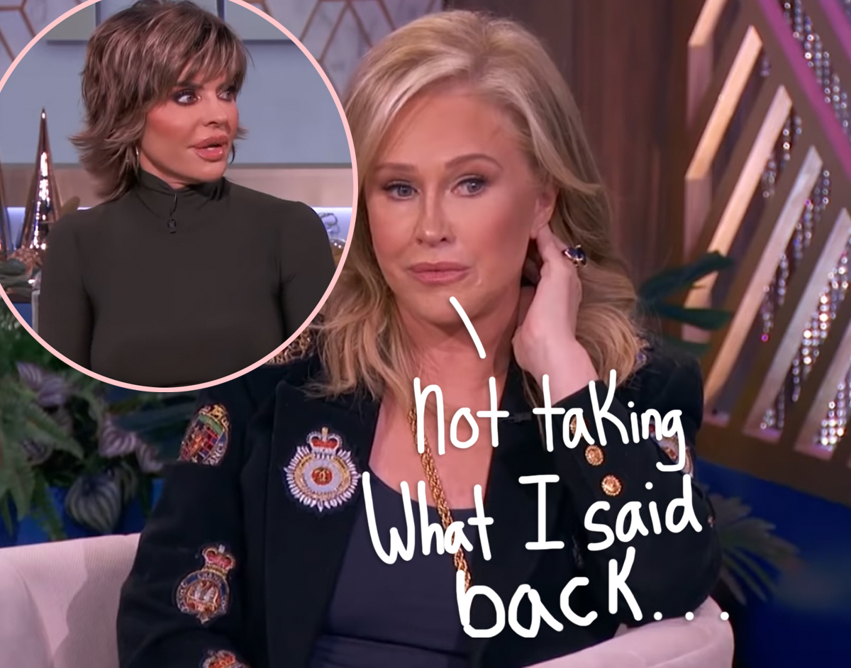 #Kathy Hilton Says She Has No Regrets About Calling Lisa Rinna A ‘Bully’ During RHOBH Reunion!