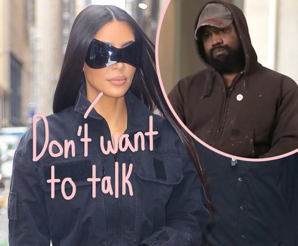 Kim Kardashian 'Not Speaking' To Kanye West After Interview