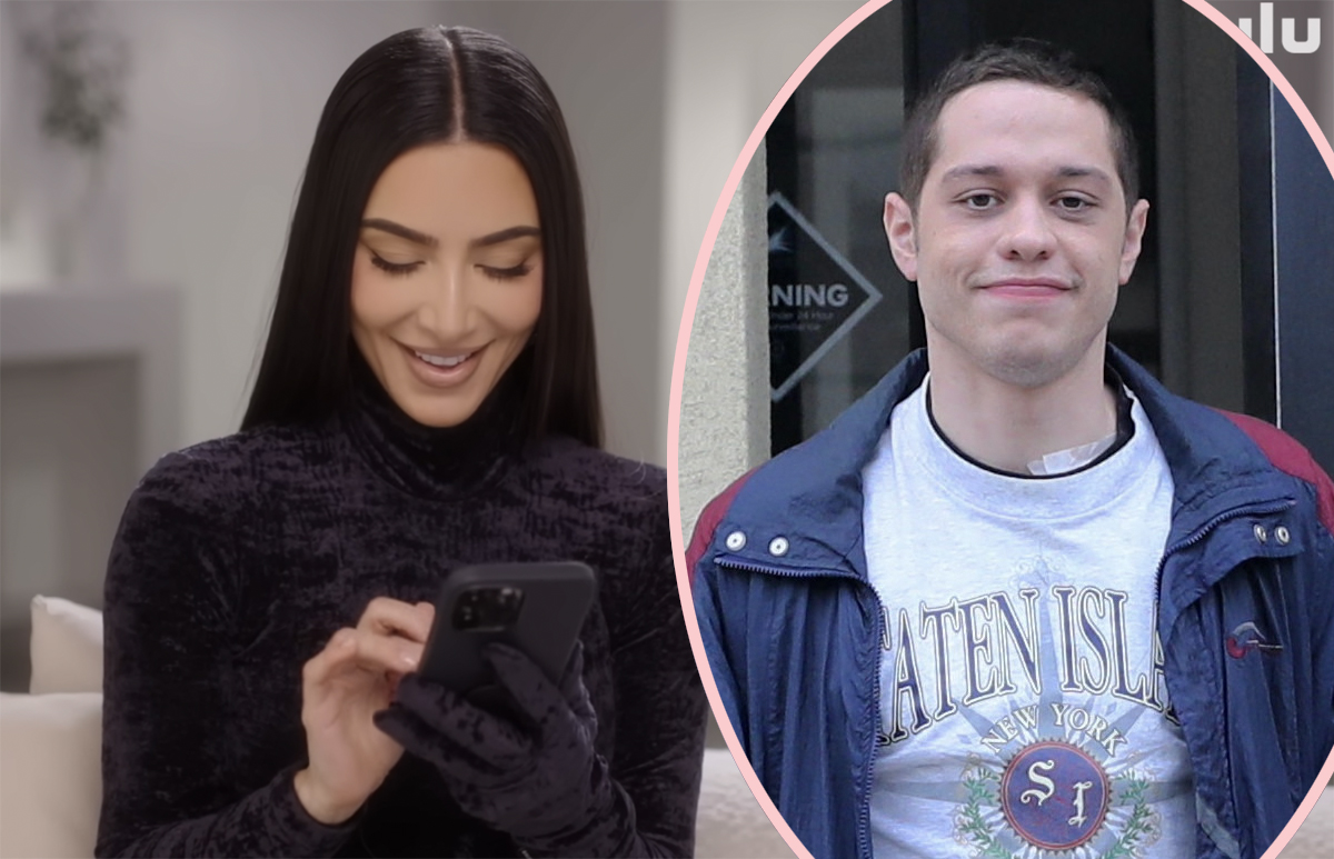 #Kim Kardashian & Pete Davidson Still ‘Text All The Time’ — So Why Are They REALLY Broken Up?!