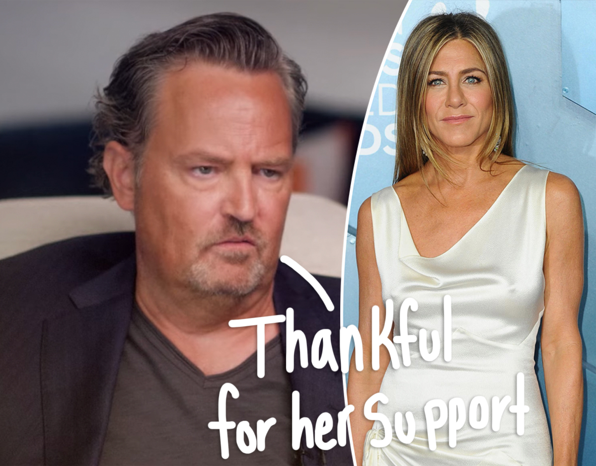 #Matthew Perry Recalls How Jennifer Aniston Confronted Him About His Addiction