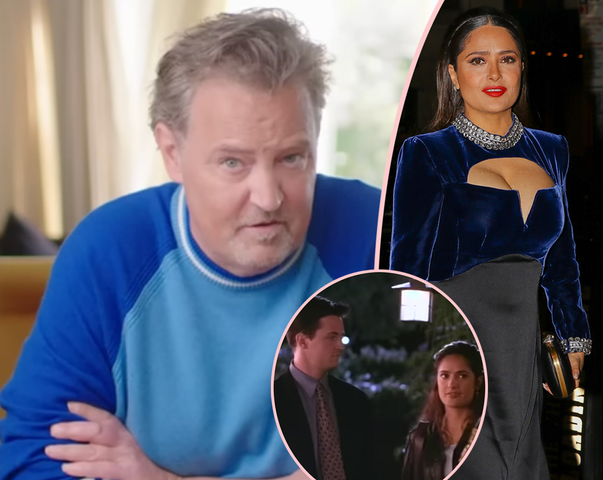 #Matthew Perry Says Salma Hayek Gave ‘Nonsense’ Acting Advice While Working On Fools Rush In Together!