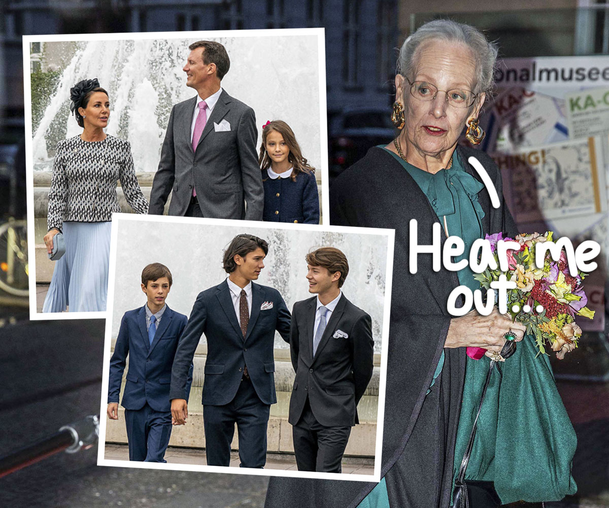 #Queen Margrethe Apologizes To Prince Joachim & Grandchildren Following ‘Strong Reactions’ To Royal Title Change!