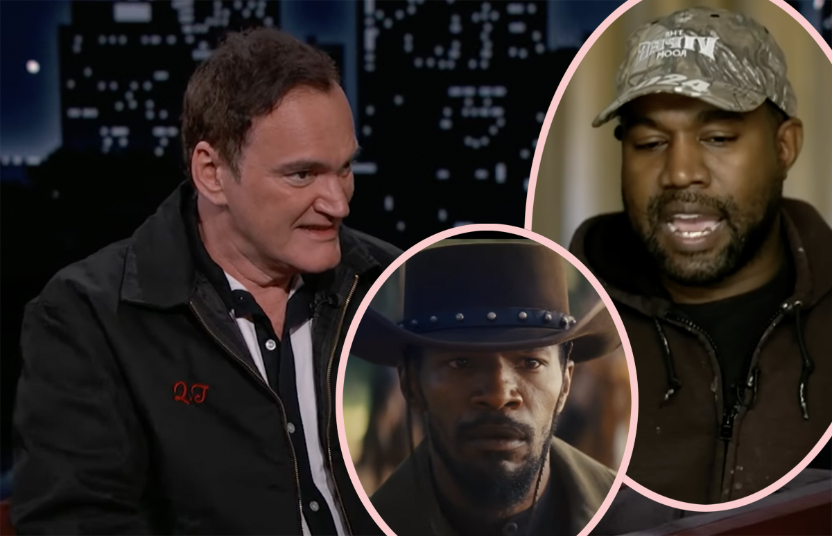 #Quentin Tarantino Blasts Kanye West’s Claim He STOLE Django Unchained From Him!