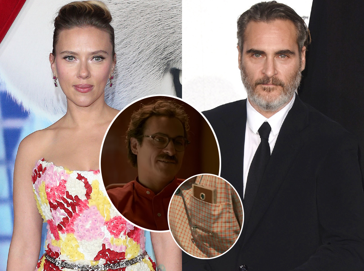 #Scarlett Johansson Says Joaquin Phoenix Got Freaked Out By Her Fake Orgasm Sounds On Her!