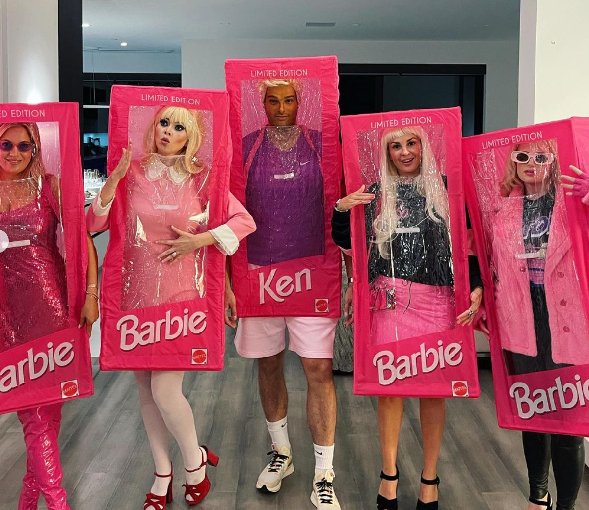 Rebel Wilson and friend as Barbie