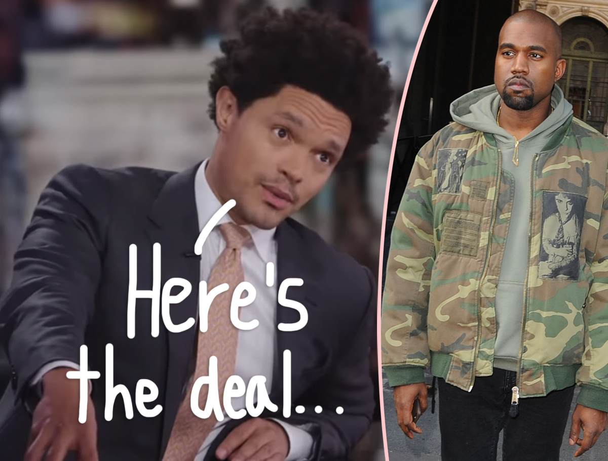 #Trevor Noah Addresses Supposed ‘Beef’ With Kanye West On The Daily Show Amid The Rapper’s Controversies