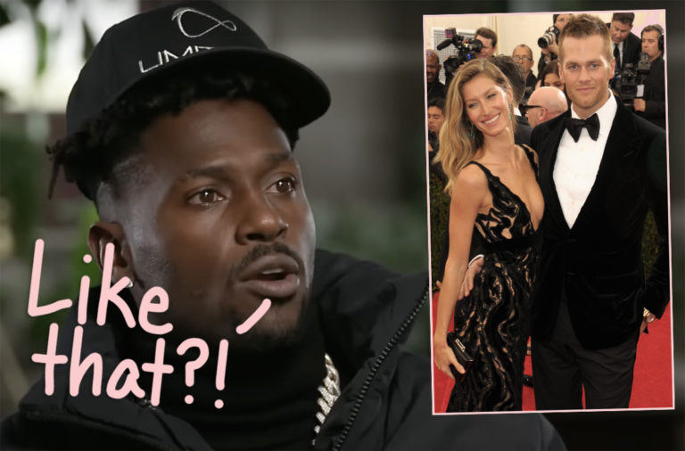 Antonio Brown Throws Shade At Tom Bradys Marriage Troubles With Gisele Bündchen Perez Hilton 8407