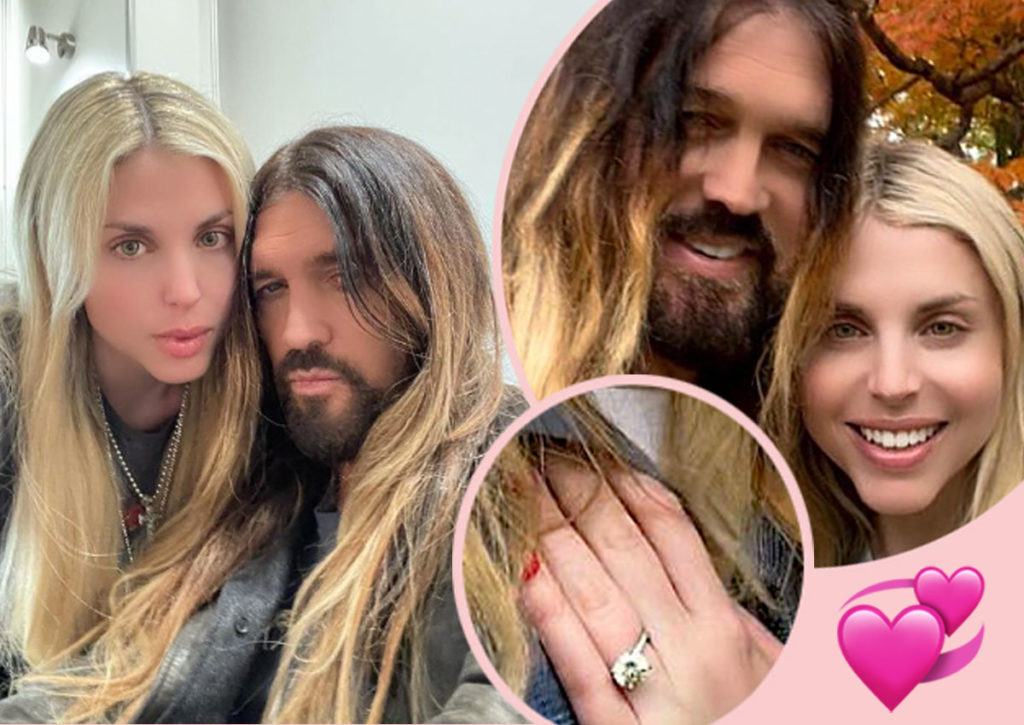 Billy Ray Cyrus Marries Firerose in Romantic Outdoor Wedding