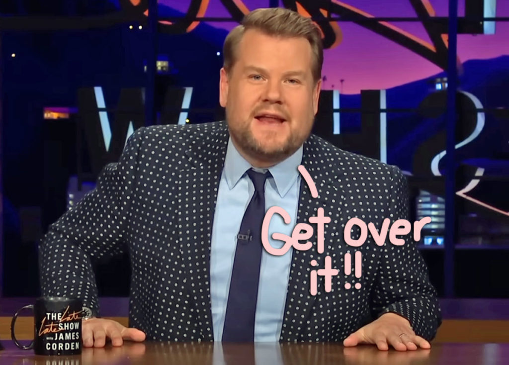 James Corden Downplays 'Silly' Restaurant Drama: 'I Haven't Done