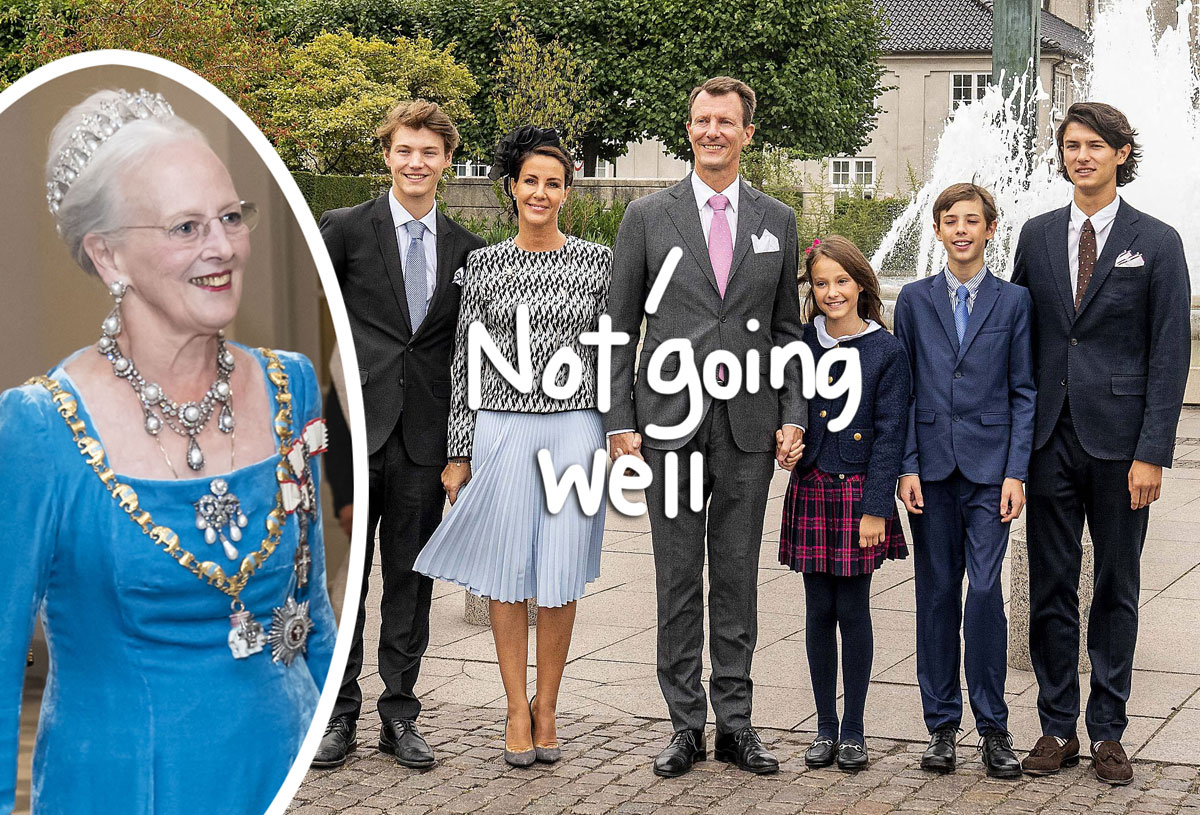 #Queen Margrethe Hasn’t Spoken To Prince Joachim Since She Stripped His Kids Of Royal Titles!