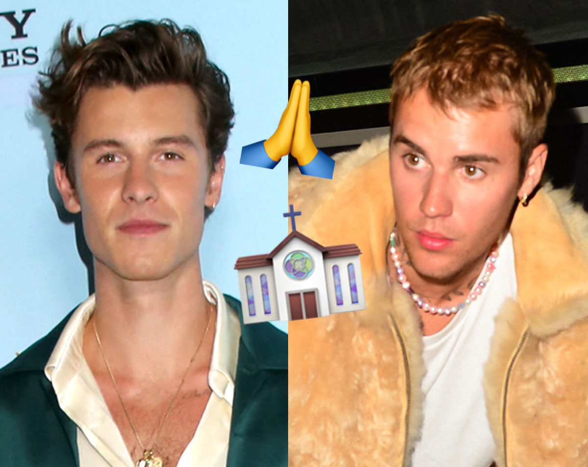#Justin Bieber & Shawn Mendes Seen Bonding At Church After Prioritizing Health Over Concert Tours — DETAILS