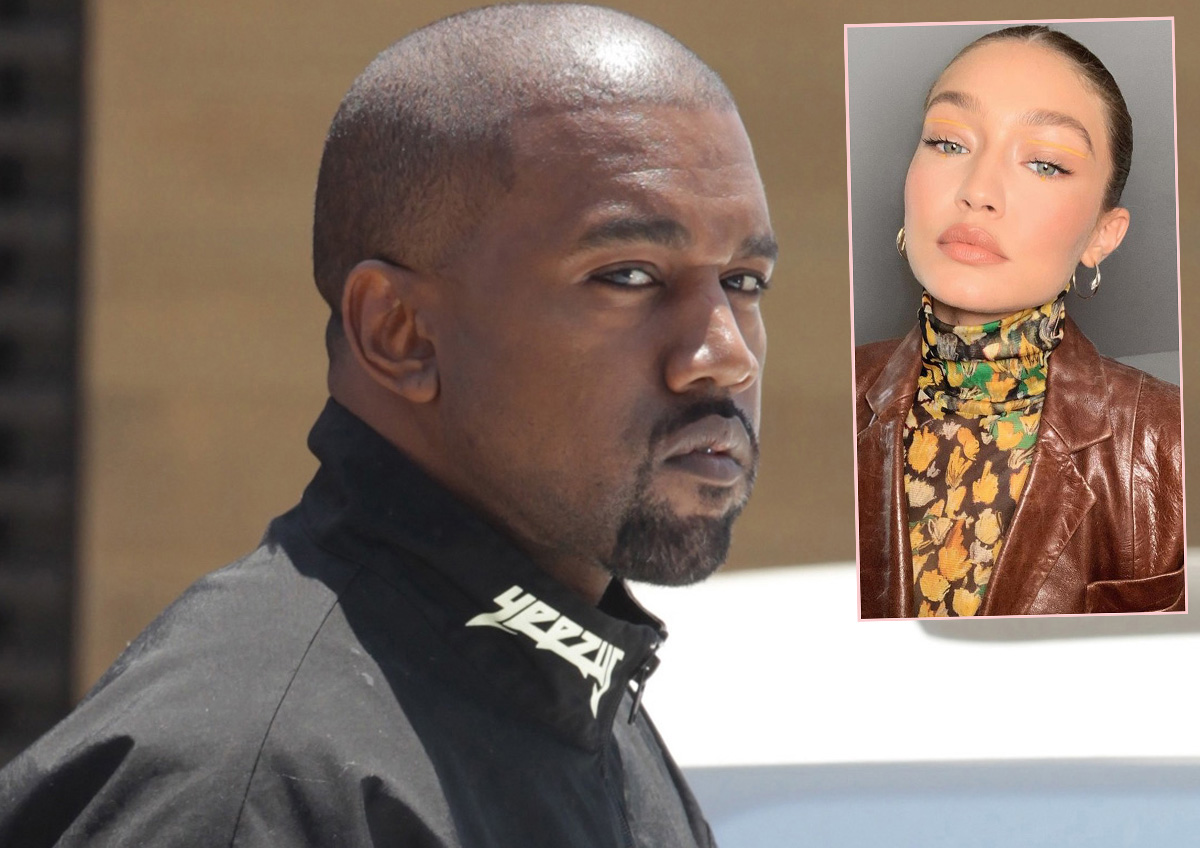#Kanye West Calls Gigi Hadid A ‘Privileged Karen’ After Her Critique Of His White Lives Matter Stunt!