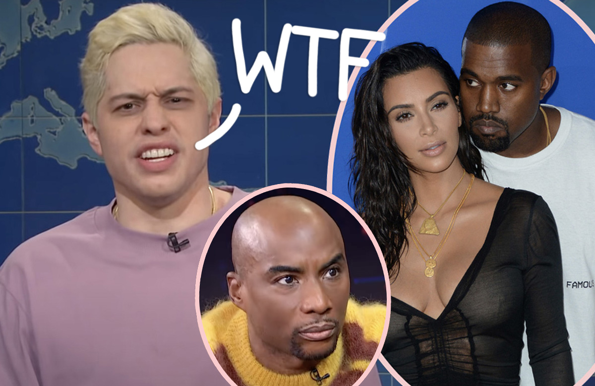 Charlamagne Tha God Says Kanye West Had A SCREAMING Fit Over Pete Davidsons 10-Inch Penis!