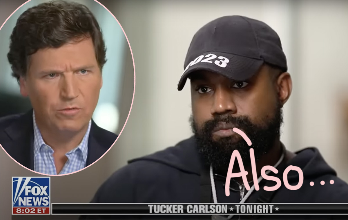 #Kanye West’s Interview With Tucker Carlson Was Edited To Make Him Look BETTER! Footage Reveals More Anti-Semitism & Conspiracies!