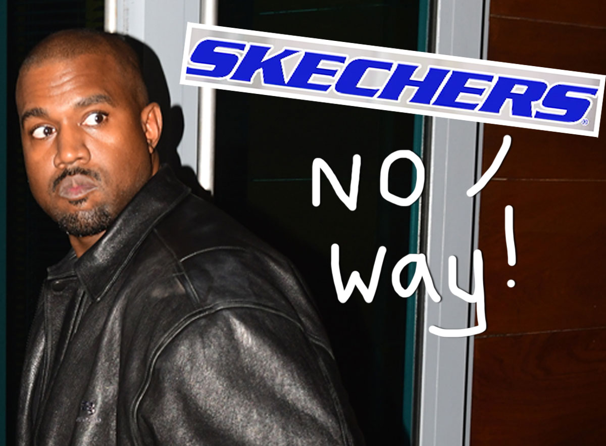 #Kanye West Went To Skechers Headquarters Uninvited — And Was Turned Away Immediately!